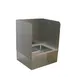 Advance Tabco K-300 Three-Sided Wall Splash (Left, Right & Back) For 9-Op-44 Mop Sink (Field Installed By Others) 1 image
