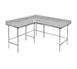 Advance Tabco KTMS-307 L Shaped Work Tables, 84" x 60" x 30" - 14 gauge 1 image