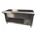 Advance Tabco MACP-2-BS 31" Mechanically Assisted Refrigerated Cold Pan Table w/ Enclosed Base,  (2) Pan 1 image