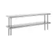 Advance Tabco ODS-12-144 Overshelf, Table Mounted, Double, 144"W X 12"D 1 image