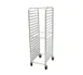 Advance Tabco PR10-3K Mobile Half Height End Load Bun / Sheet Pan Rack with Knocked Down 1 image