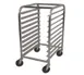 Advance Tabco PR10-3W Mobile Half Size End Load Bun / Sheet Pan Rack w/ 3" Bottom Load Slides 1 image