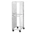 Advance Tabco PR15-4W Mobile Full Height End Load Bun / Sheet Pan Rack w/ 15 Pan Capacity 1 image