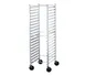 Advance Tabco PR18-3KS Mobile Full Height End Load Bun / Sheet Pan Rack w/ 18 Pan Capacity 1 image