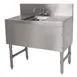 Advance Tabco PRB-19-31C 36" Underbar Sink Units, 1 Compartment with 2 Drainboards 1 image