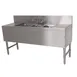 Advance Tabco PRB-19-53C 60" Underbar Sink Units, 3 Compartment with 2 Drainboards 1 image