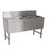 Advance Tabco PRB-19-53R 60" Underbar Sink Units, 3 Compartment with Left Drainboard 1 image