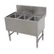 Advance Tabco PRB-24-33C 36" Underbar Sink Units, 3 Compartment without Drainboard 1 image
