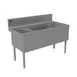 Advance Tabco PRC-24-36R 36" Ice Bin / Bottle Storage Combo Unit 1 image