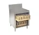 Advance Tabco PRCR-24-24 24" Underbar Glass Rack Storage Unit w/ 3 Racks, Drainboard Top 1 image