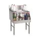 Advance Tabco PRI-24-30 30" Stainless Steel Underbar Ice Bin / Cocktail Unit, 89 lbs Capacity 1 image