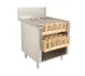 Advance Tabco PROR-24-24 24" Underbar Glass Rack Storage Unit w/ 3 Adjustable Racks, Open Top 1 image