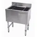 Advance Tabco SLI-16-24-7 24" Stainless Steel Underbar Ice Bin with 7-Circuit Cold Plate 1 image