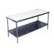 Advance Tabco SPT-308 Poly-Top Work Table, 96"W X 30"D 1 image