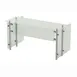 Advance Tabco STFS-18-60 Food Shield, Self Service with Fixed Front Glass 1 image