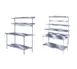 Advance Tabco SWT-144, 144" Stainless Steel Table Mounted Pot Rack / Utensil Rack w/ 18 Hooks, Semi-Circular 1 image