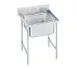 Advance Tabco T9-1-24-X 25" One Compartment Sink, 16"W x 20"L Bowl Without Drainboards 1 image