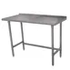 Advance Tabco TFLAG-363-X 36" Open Base Work Table w/ Side & Rear Crossrails, Upturn - 36"D / Flyer 1 image