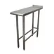 Advance Tabco TFMS-152 15" Open Base Work Table with Side & Rear Crossrails / Upturn 1 image