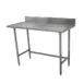 Advance Tabco TKMSLAG-365-X Stainless Steel Top " 54" - 62" Work Table 1 image