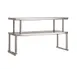 Advance Tabco TOS-5 Food Table Overshelves, Double, 77-3/4"W X 12"D X 27-1/8"H 1 image