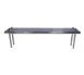 Advance Tabco TS-12-96 Overshelf, Table Mounted, Single, 96"W X 12"D 1 image