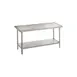 Advance Tabco VSS-362 24" Open Base Work Table, Stainless Steel Base / Flat Top 1 image