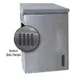 Advance Tabco WCH-15-24 24" 430 Stainless Steel Wall Mounted Cabinet w/ Hinged Doors 1 image