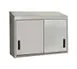 Advance Tabco WCS-15-60 430 Stainless Steel Enclosed Wall Mounted Cabinet - 60" x 15" 1 image