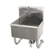 Advance Tabco WSS-16-31KV 31" Wall Mounted Hand Sink without Faucet-Single Knee Valve/16 gauge 1 image