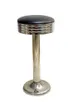 AAA Furniture Wholesale 120-31-GR4 Swivel Bar Stool, 31" Backless, Upholstered Seat, Chrome FrameCOM/Grade 4UPH 1 image