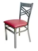AAA Furniture Wholesale 310/CLEAR COAT GR5 Indoor Side Chair with Upholstered Seat 1 image