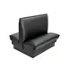 AAA Furniture Wholesale PB36D-DUCE GR5 Duce Booth, Plain Back and Upholstered Seat, Grade 5 Uph 1 image