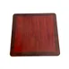 AAA Furniture Wholesale RMWT3636 Square Resin Table Top, 36x36, Mahogany Finish Inlay, Walnut Edge 1 image