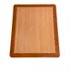 AAA Furniture Wholesale RNOT3042 Rectangle Resin Table Top, 30x42, Dual Color, Natural Finish Inlay, Oak Finish Edge 1 image