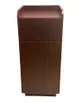 AAA Furniture Wholesale TRASH RECEPTACLE/MAHOGANY, Trash Receptacle, single 1 image