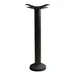 AAA Furniture Wholesale TSRB08BH Bar Height Metal Table Base, 8" Ground Mount, Black Matte Finish, 3" Column, Bolt-Down 1 image