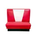 AAA Furniture Wholesale VB36S-DUCE GR5 Duce Booth, V-Shape Back and Upholstered Seat, Grade 5 Uph 1 image