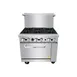 Atosa USA AGR-6B-NG 36" Gas Restaurant Range w/ (6) Open Burners, (1) Oven, 219.000 BTU 1 image