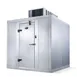 AmeriKooler QC101072**NBSC 10' X 10' Quick Ship Indoor Walk-In Cooler without Floor, Self-Contained 1 image