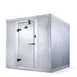 AmeriKooler QF080877**F-O 8' X 8' Outdoor Quick Ship Walk-In Freezer Box Only with Floor 1 image