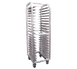 Winholt AL-1820-HD 20 Pan Full Height Mobile End Load Aluminum Bun / Sheet Pan Rack 1 image