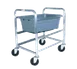 Winholt AL-L-2 25" Rustproof All Welded Aluminum Mobile Lug Cart w/ 2 Lug Capacity 1 image