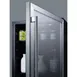 Summit AL57G 24" Built-in Undercounter Glass Door Refrigerator in Black, ADA compliant, 5 cu. ft. 4 image