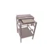 Alfa International 107A Heat Seal Wrapper, Floor Model with Splash Shield, 3-Roll Capacity, 8"x15" Hot Plate, Stainless Steel & Aluminum, 725W, 115V 1 image