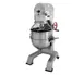 Alfa International APM-50B "B" Flat Beater/Paddle, 50 Quart, Aluminum, Nsf 1 image