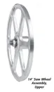 Alfa International BIS003-14 Biro Band Saw Wheel, 14" Dia., Bearing & Shaft Assembly, Meat Processing Parts 1 image