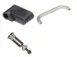 Alfa International BIZ-3053 Bizerba Knife Cover, Hardware Kit with Handle – Stainless Steel 1 image