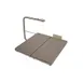 Alfa International CC-20 Heat Seal Cheese Cutter, 20" x 20" Tabletop, Stainless, Arm, Rubber Feet 1 image