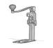 Alfa International ECO1 Edlund Can Opener, #1, Manual, Includes 11" Slide Bar 1 image